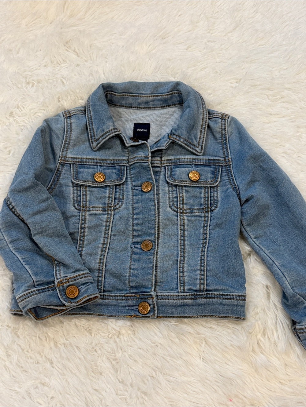 GAP Light Blue Denim Jean Jacket for Kids